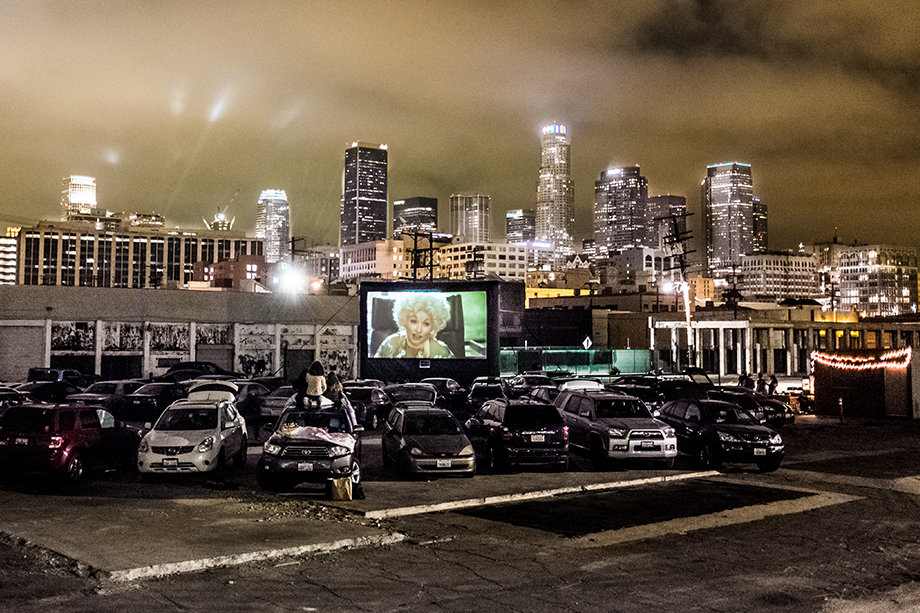 Electric Dusk Drive-In downtown los angeles