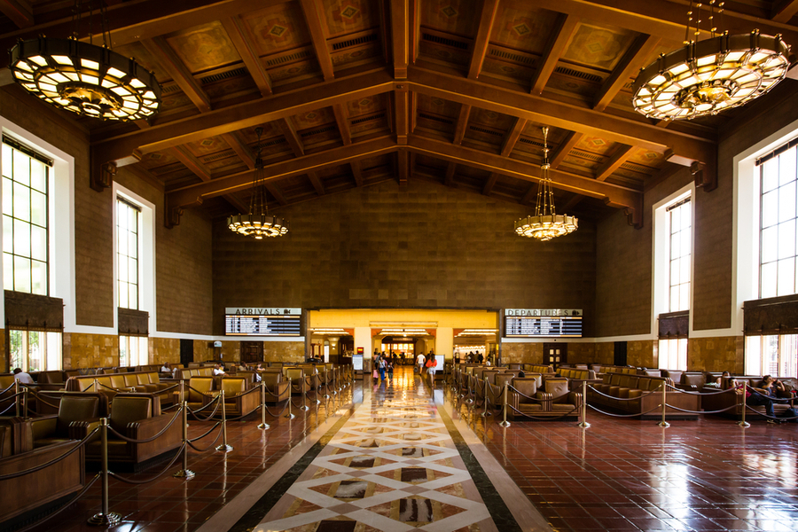 Union Station los angeles by chinatown